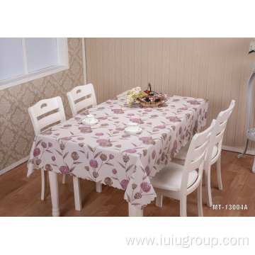 Wholesale customized Printed plastic tablecloth
